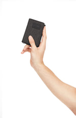 RFIDsafe RFID Blocking Trifold Wallet, Carbon