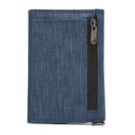 RFIDsafe RFID Blocking Trifold Wallet, Dark Denim