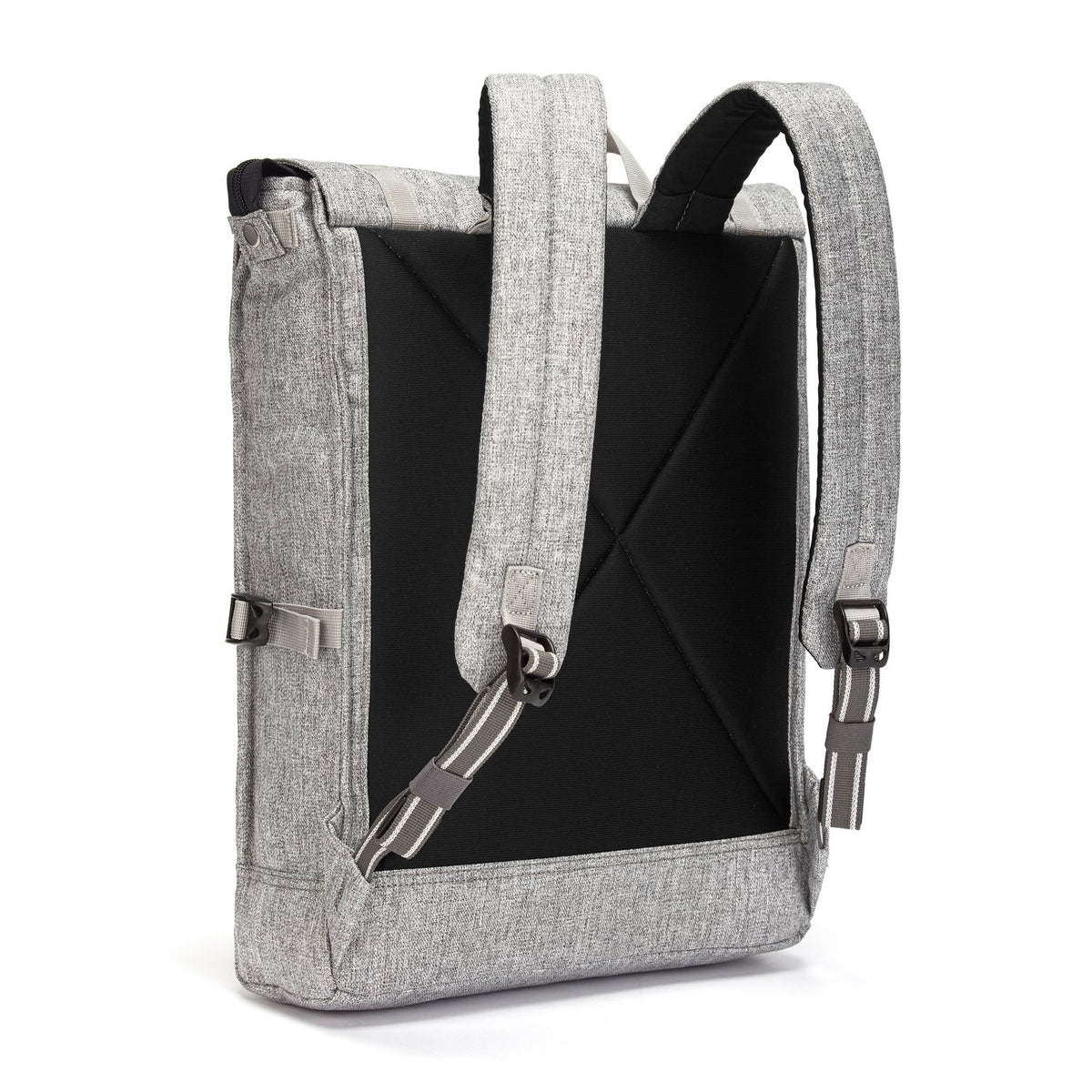 Slingsafe LX450 Anti-Theft Backpack, Tweed Gray