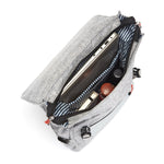 Slingsafe LX450 Anti-Theft Backpack, Tweed Gray