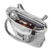 Slingsafe LX200 Anti-Theft Compact Tote, Tweed Gray