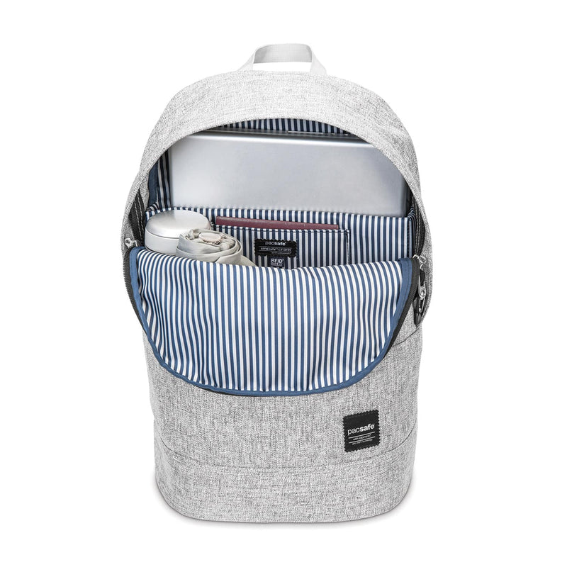 Slingsafe LX300 Anti-Theft Backpack, Tweed Gray