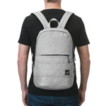 Slingsafe LX300 Anti-Theft Backpack, Tweed Gray