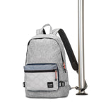 Slingsafe LX400 Anti-Theft Backpack, Tweed Gray