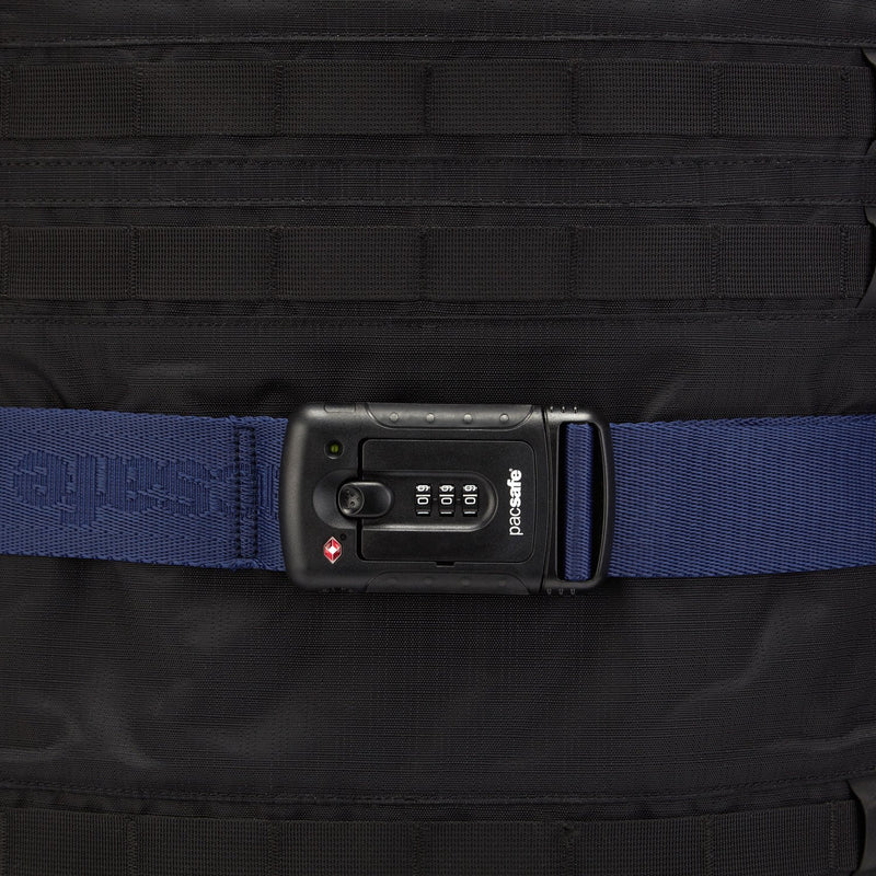Strapsafe 100 TSA Luggage Strap, Pacsafe Blue
