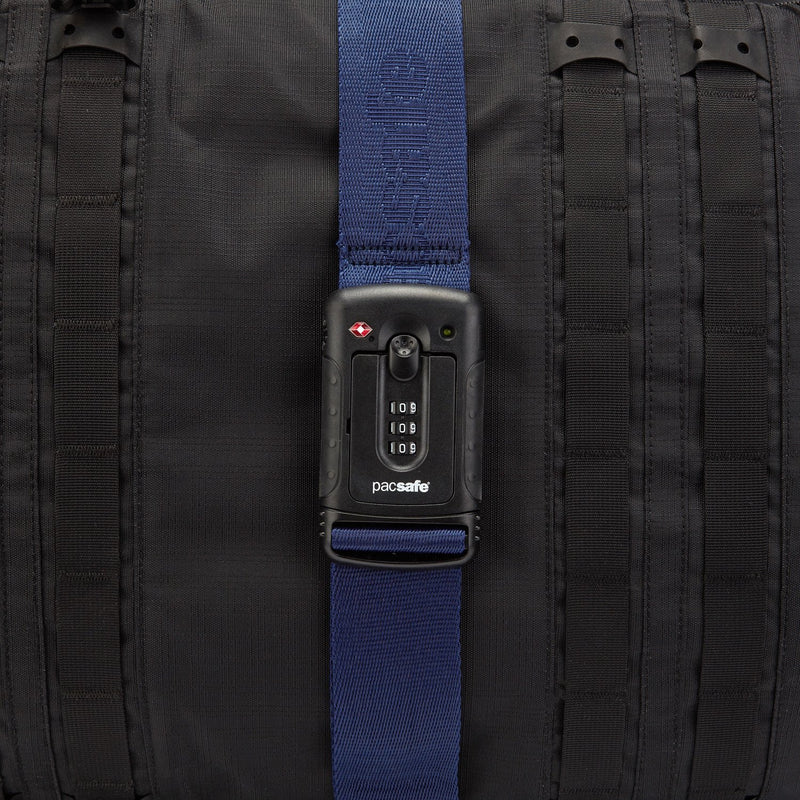 Strapsafe 100 TSA Luggage Strap, Pacsafe Blue
