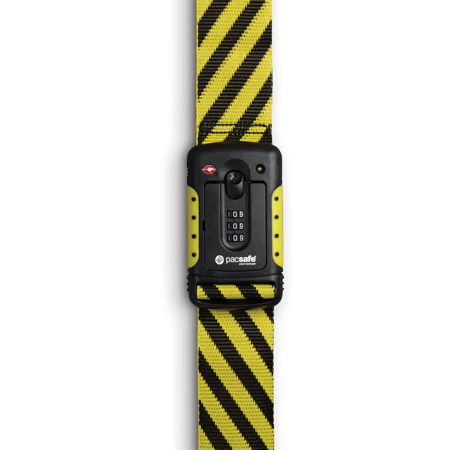 Strapsafe 100 TSA Luggage Strap, Yellow & Black