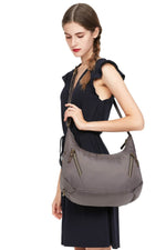 Stylesafe Anti-Theft Convertible Crossbody Mocha