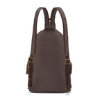 Stylesafe Anti-Theft Convertible Sling To Backpack, Mocha