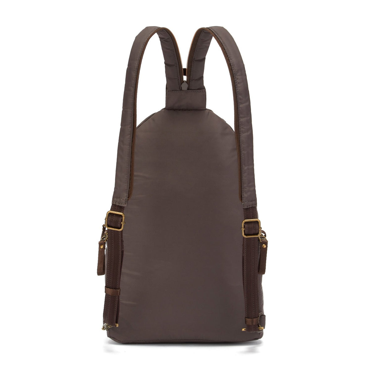 Stylesafe Anti-Theft Convertible Sling To Backpack, Mocha