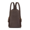 Stylesafe Anti-Theft Convertible Sling To Backpack, Mocha