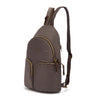 Stylesafe Anti-Theft Convertible Sling To Backpack, Mocha