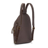 Stylesafe Anti-Theft Convertible Sling To Backpack, Mocha