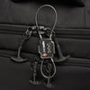 TSA 3-Dial Double Cable Lock, Black