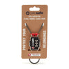 TSA 3-Dial Double Cable Lock, Black