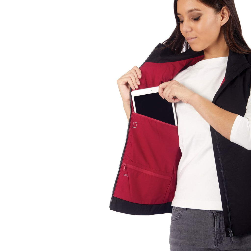 Transit RFID Women's Multi Pocket Insulated Vest