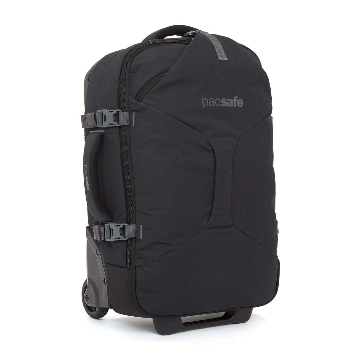 Venturesafe EXP21 Anti-Theft Wheeled Carry-On, Black