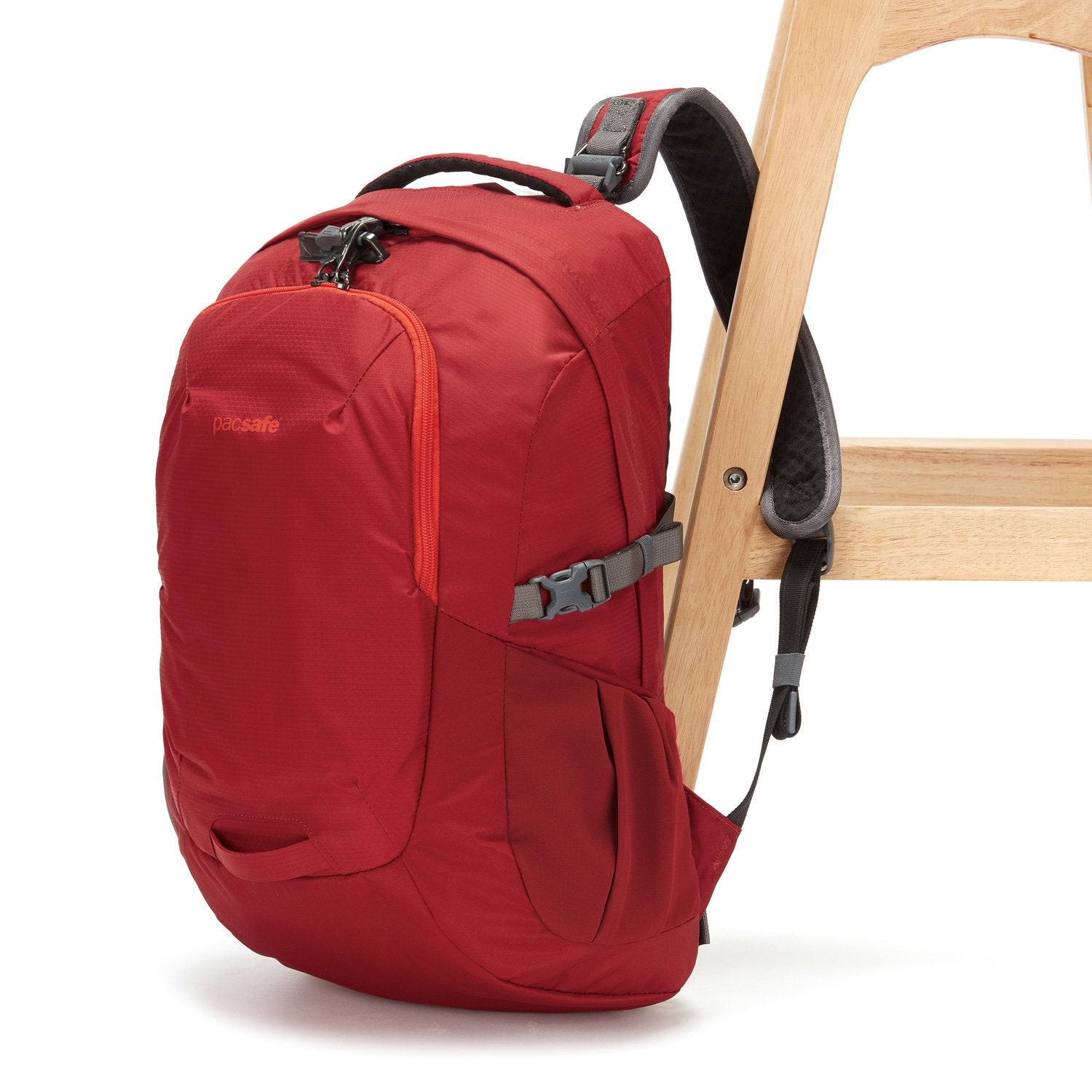 Venturesafe 25L G3 Anti-Theft Backpack, Goji Berry