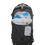 Venturesafe EXP65 Anti-Theft Travel Pack, Black