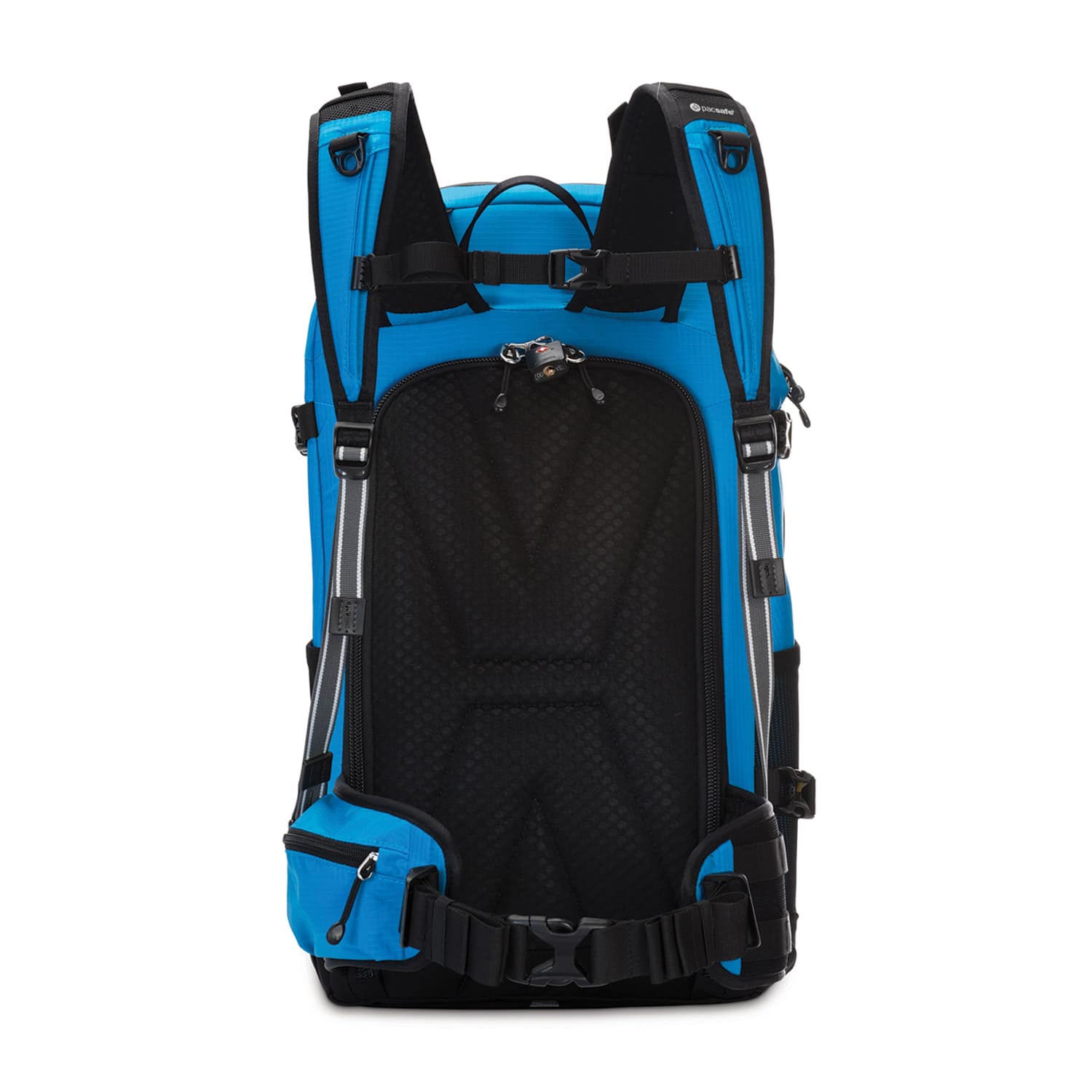 Venturesafe X40 Plus Anti-Theft Adventure Backpack, Hawaiian Blue