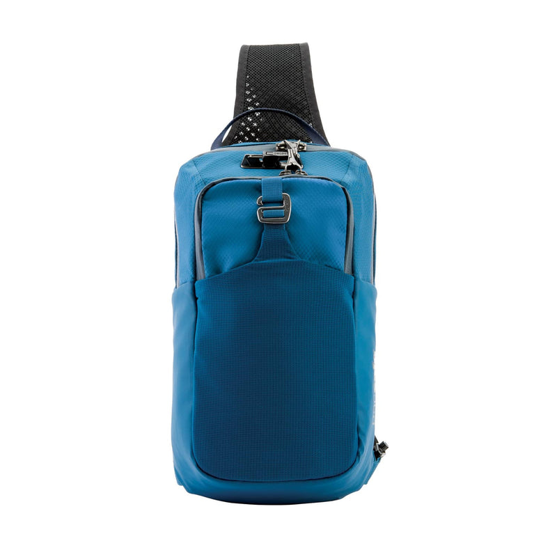 Venturesafe X Anti-Theft Sling Pack, Blue Steel