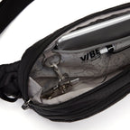 Pacsafe Vibe 150 Anti-Theft Sling Pack, Jet Black