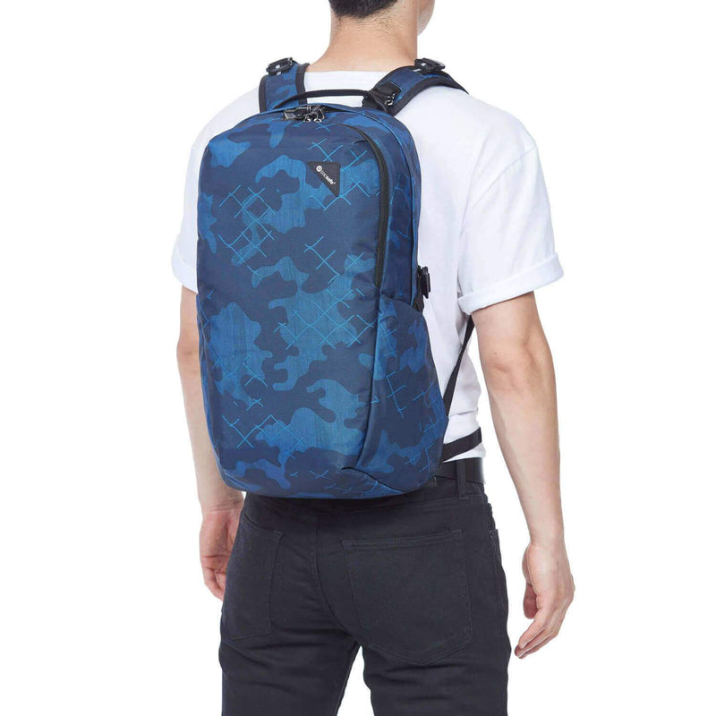Vibe Anti-Theft 20L Blue Camo
