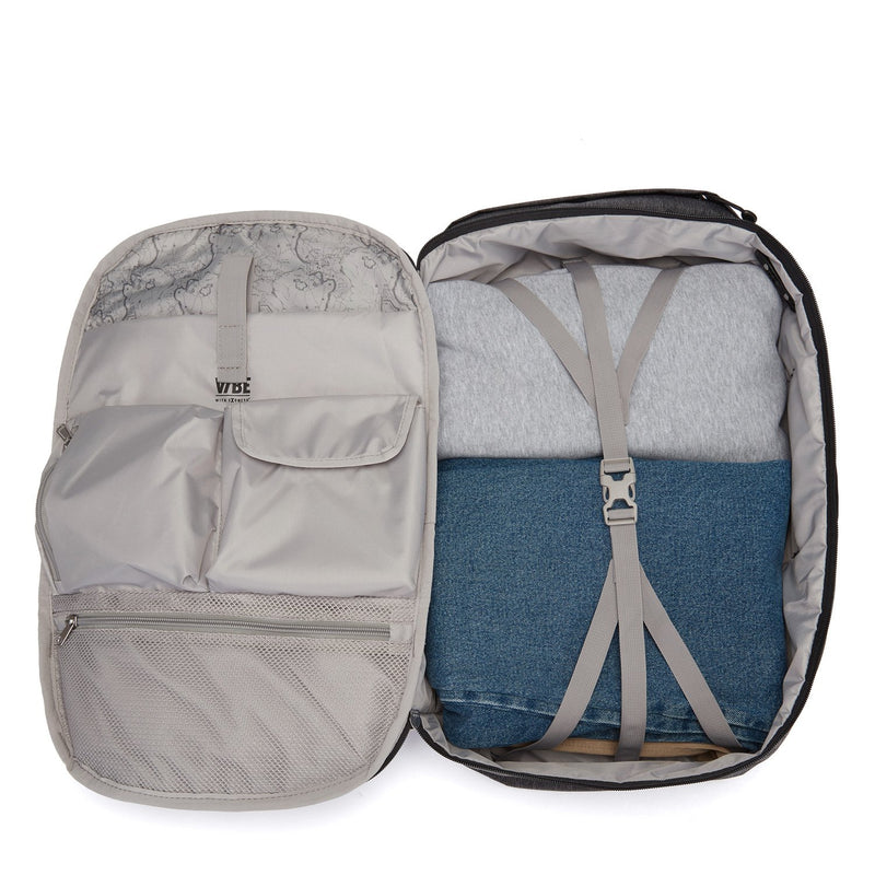 Vibe 28L Anti-Theft Backpack, Granite Melange Gray